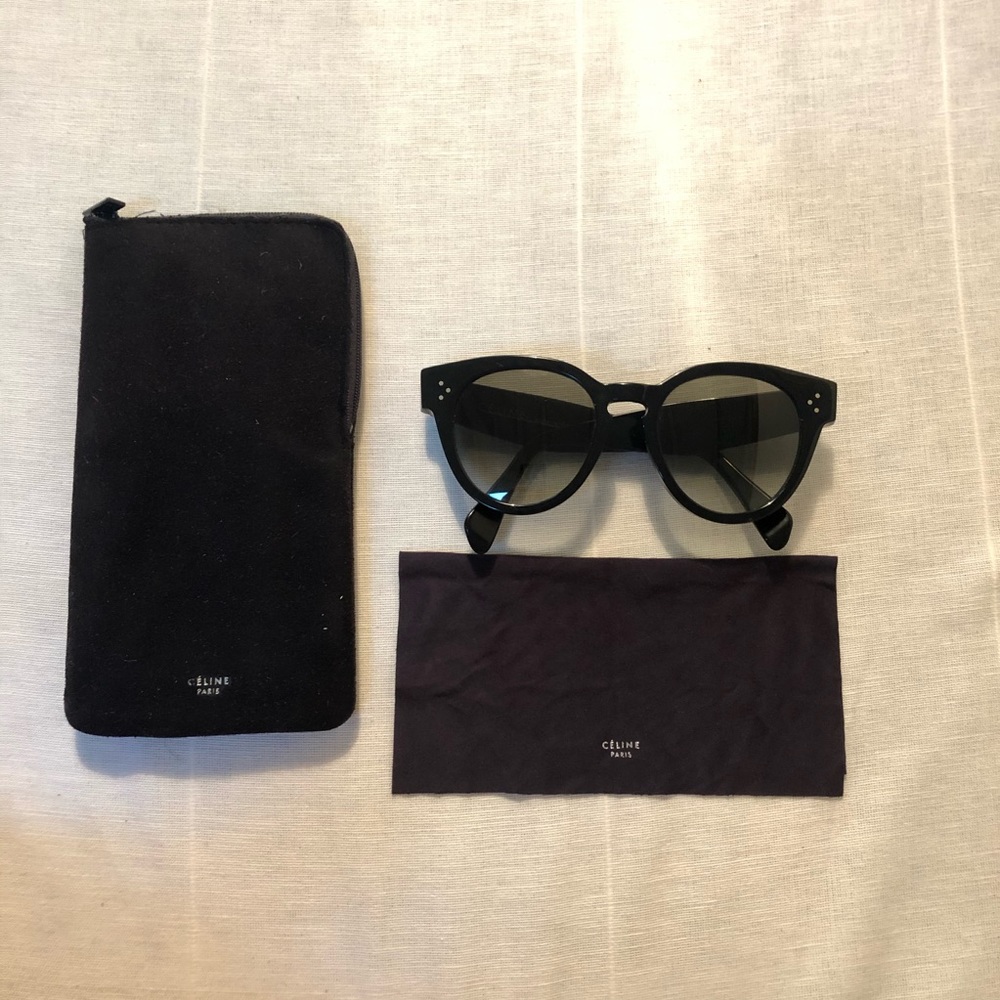 CELINE SUNGLASSES - thin preppy CL41049/s